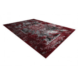 Dywan VINCI 1407 nowoczesny Rozeta vintage przecierany - Strukturalny czerwony / antracyt 80x150cm Dywan VINCI 1407 nowoczesny Rozeta vintage przecierany - Strukturalny czerwony / antracyt 80x150cm