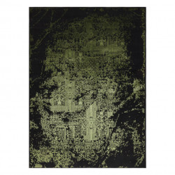 Dywan VINCI 1524 nowoczesny Ornament vintage przecierany - Strukturalny zielony 120x170cm