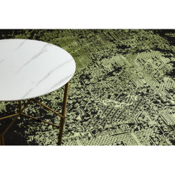 Dywan VINCI 1524 nowoczesny Ornament vintage przecierany - Strukturalny zielony 120x170cm Dywan VINCI 1524 nowoczesny Ornament vintage przecierany - Strukturalny zielony 120x170cm