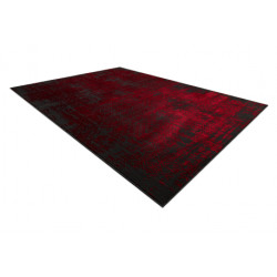 Dywan VINCI 1409 nowoczesny Ornament vintage przecierany - Strukturalny czerwony 200x290cm