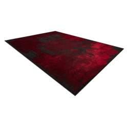Dywan VINCI 1516 nowoczesny Rozeta vintage przecierany - Strukturalny czerwony 120x170cm