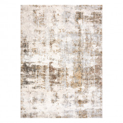 Dywan AKRYL ELITRA 6202 Abstrakcja przecierany kość słoniowa / żółty 160x230cm