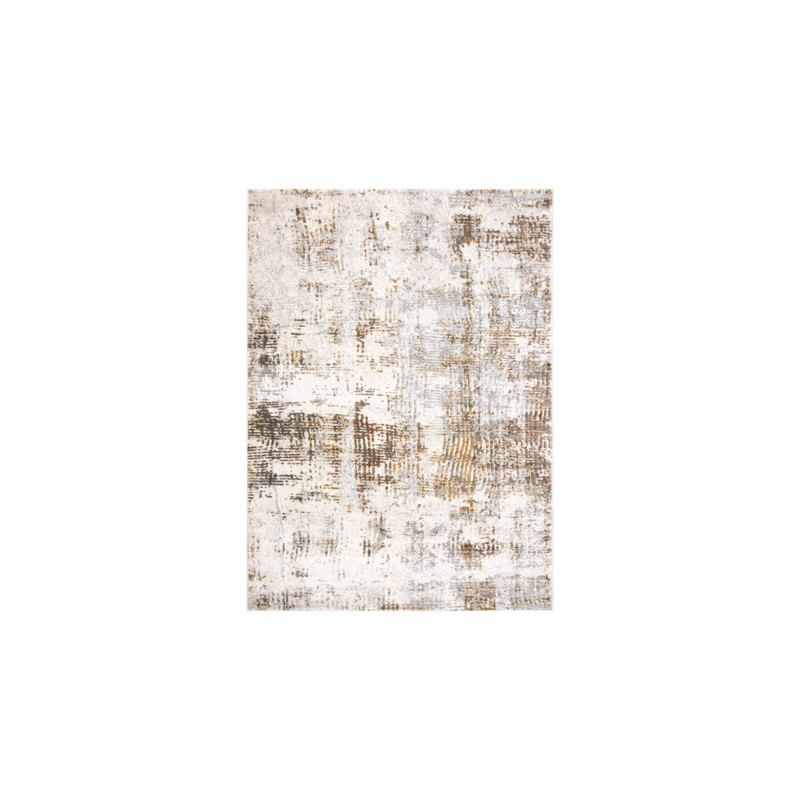 Dywan AKRYL ELITRA 6202 Abstrakcja przecierany kość słoniowa / żółty 200x300cm