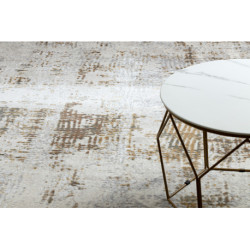 Dywan AKRYL ELITRA 6202 Abstrakcja przecierany kość słoniowa / żółty 200x300cm