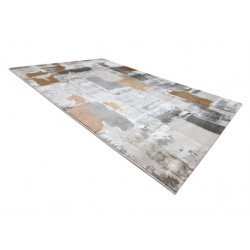 Dywan AKRYL ELITRA 6215 Abstrakcja przecierany szary / żółty 160x230cm