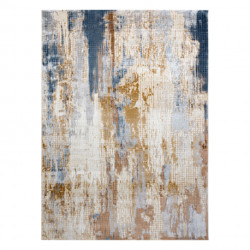 Dywan AKRYL ELITRA 6770 Abstrakcja przecierany szary / żółty 200x300cm