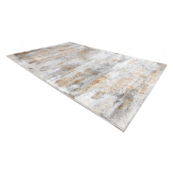 Dywan AKRYL ELITRA 8105 Abstrakcja przecierany kość słoniowa / pomarańcz 240x350cm