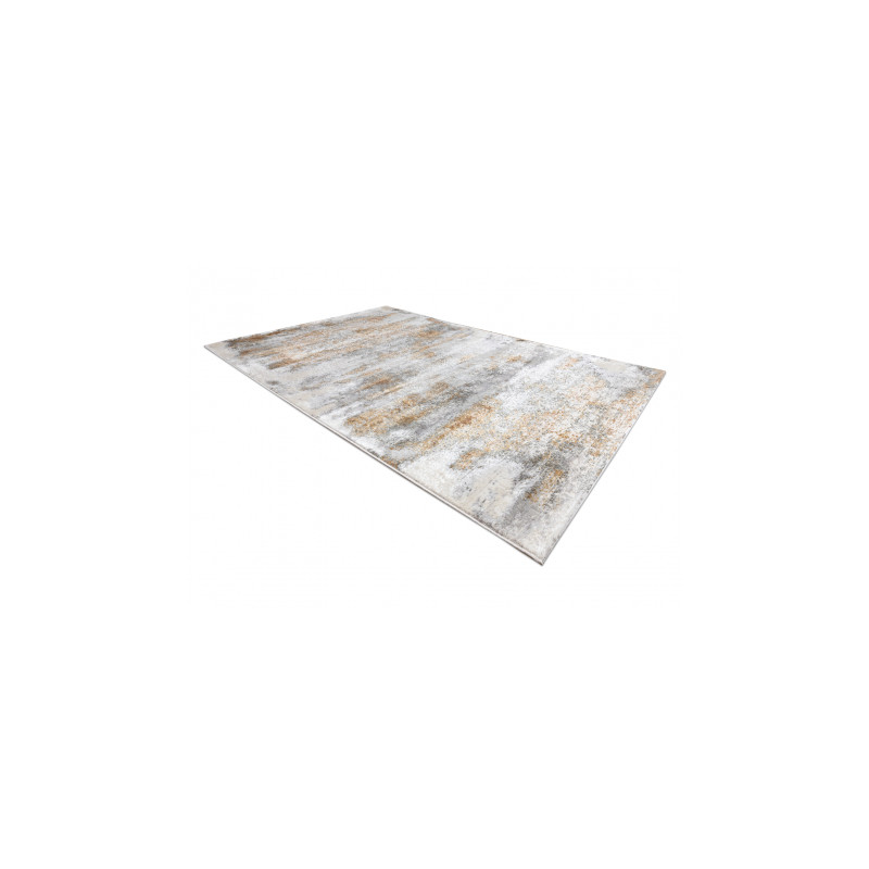 Dywan AKRYL ELITRA 8105 Abstrakcja przecierany kość słoniowa / pomarańcz 240x350cm