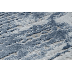 Dywan AKRYL USKUP Beton 8797 szary / niebieski 100x300cm