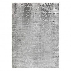 Dywan AKRYL VALS 3943 Przecierany labirynt szary 250x350cm