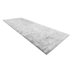 Dywan AKRYL VALS 3943 Przecierany labirynt szary / kość słoniowa 80x300cm Dywan AKRYL VALS 3943 Przecierany labirynt szary / kość słoniowa 80x300cm