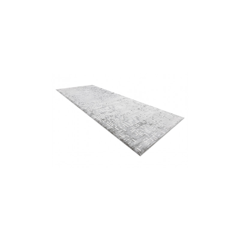 Dywan AKRYL VALS 3943 Przecierany labirynt szary / kość słoniowa 80x300cm Dywan AKRYL VALS 3943 Przecierany labirynt szary / kość słoniowa 80x300cm