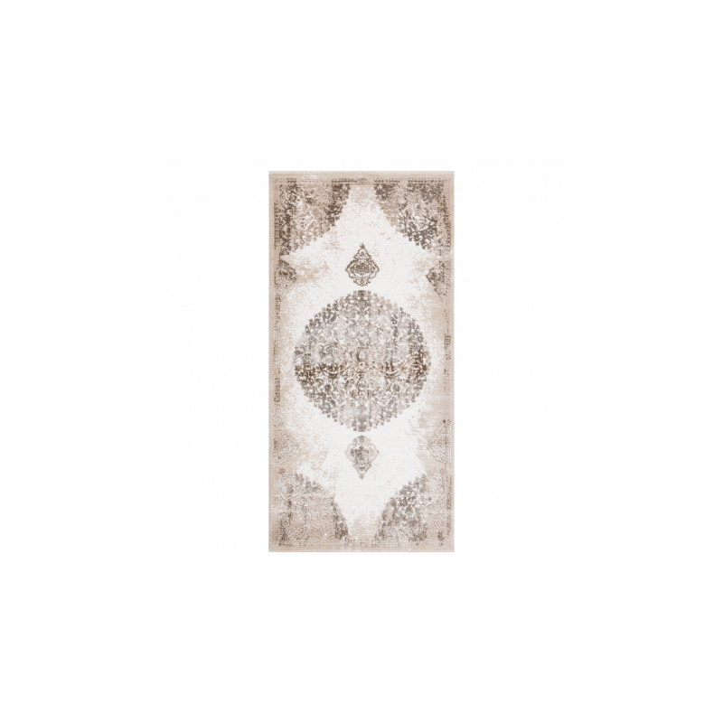 Dywan AKRYL VALS 5040 Przecierany ornament beż 70x140cm Dywan AKRYL VALS 5040 Przecierany ornament beż 70x140cm