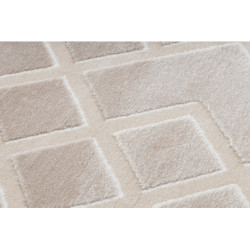 Dywan AKRYL VALS 3232 Geometryczny przestrzenny 3D beż 70x140cm Dywan AKRYL VALS 3232 Geometryczny przestrzenny 3D beż 70x140cm