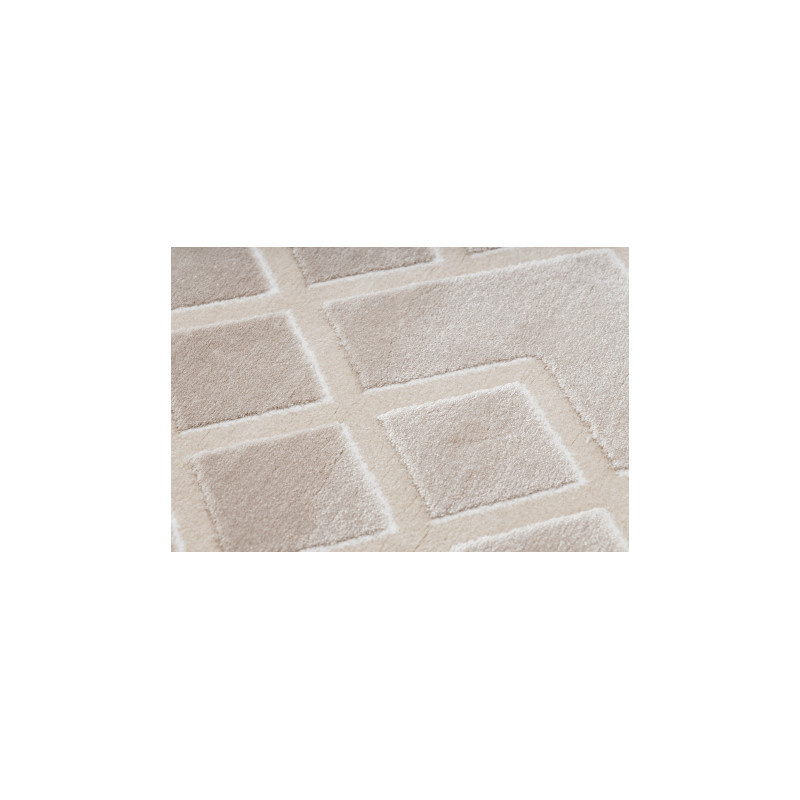 Dywan AKRYL VALS 3232 Geometryczny przestrzenny 3D beż 70x140cm Dywan AKRYL VALS 3232 Geometryczny przestrzenny 3D beż 70x140cm