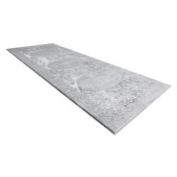 Dywan, chodnik AKRYL VALS 2328 Przecierany ornament szary 80x300cm