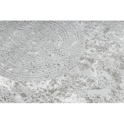 Dywan, chodnik AKRYL VALS 2328 Przecierany ornament szary 80x300cm