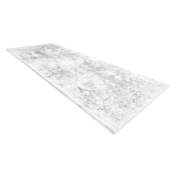 Dywan, chodnik AKRYL VALS 2328 Przecierany ornament szary /  kość słoniowa 80x300cm