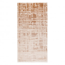 Dywan AKRYL VALS 3236 Abstrakcja miedziany / beż 70x140cm