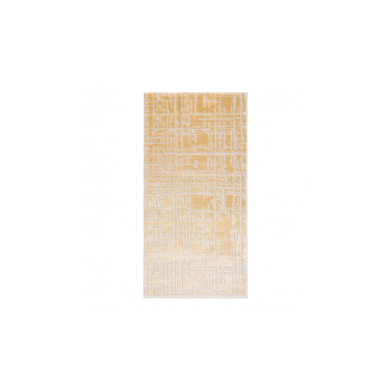 Dywan AKRYL VALS 3236 Abstrakcja żółty / beż 70x140cm Dywan AKRYL VALS 3236 Abstrakcja żółty / beż 70x140cm