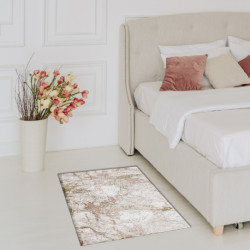 Dywan AKRYL VALS 0073 Marmur beż / miedziany 70x140cm Dywan AKRYL VALS 0073 Marmur beż / miedziany 70x140cm