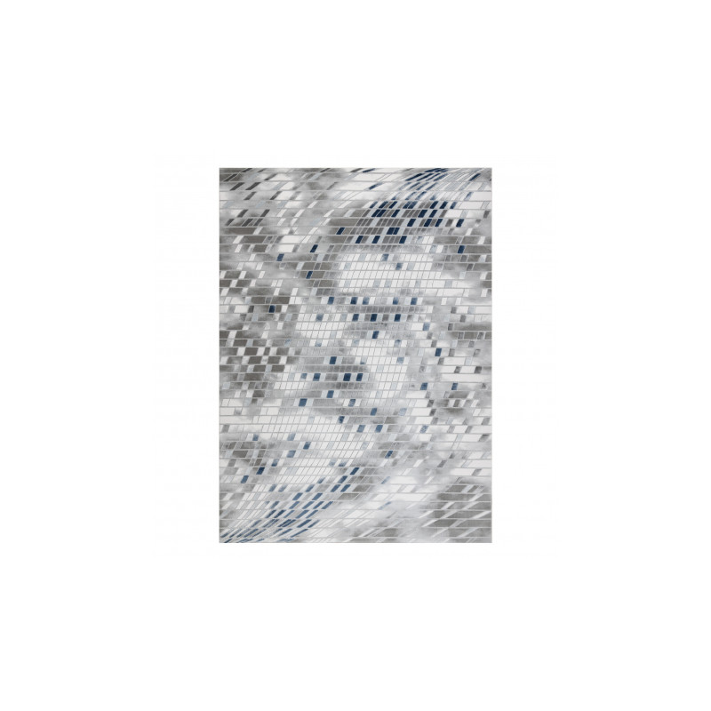 Dywan AKRYL VALS 8375 Geometryczny przestrzenny 3D kość słoniowa / szary 250x350cm Dywan AKRYL VALS 8375 Geometryczny przestrzenny 3D kość słoniowa / szary 250x350cm