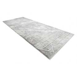 Dywan AKRYL VALS 3949 Abstrakcja przecierany szary 70x140cm