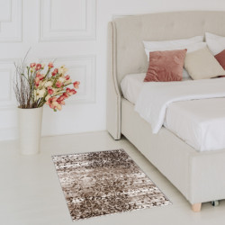 Dywan AKRYL VALS 2769 Przecierany ornament beż / brązowy 80x150cm
