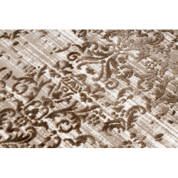 Dywan AKRYL VALS 2769 Przecierany ornament beż / brązowy 80x150cm