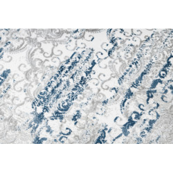 Dywan AKRYL VALS 6177 Ornament szary / niebieski 80x150cm Dywan AKRYL VALS 6177 Ornament szary / niebieski 80x150cm