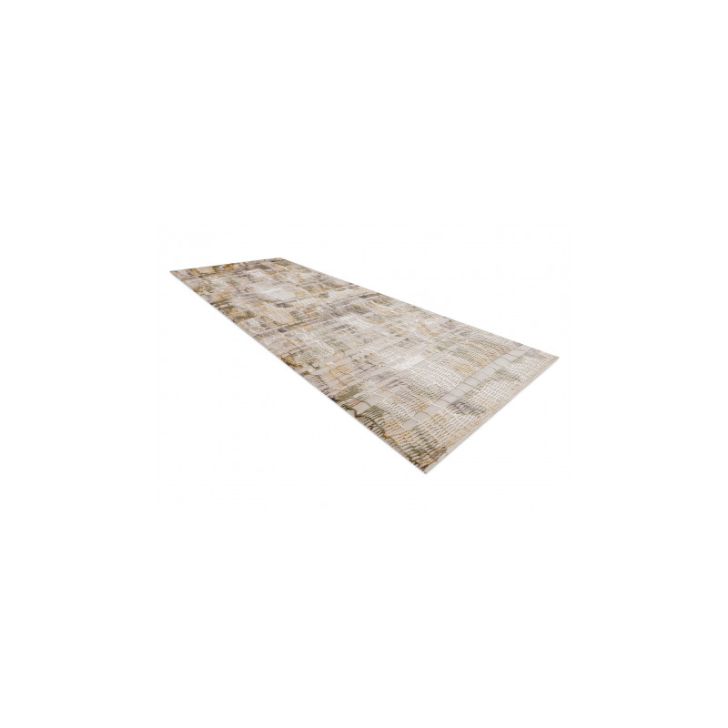 Dywan, chodnik AKRYL VALS 5032 Kora beż / żółty 80x300cm