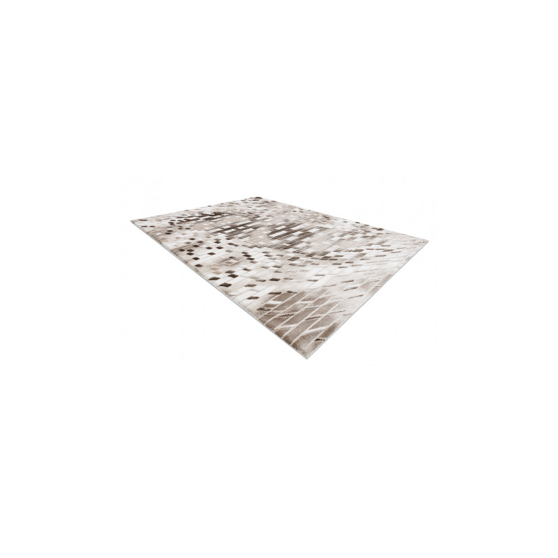 Dywan AKRYL VALS 8375 Geometryczny przestrzenny 3D beż 120x170cm