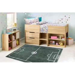 Dywan do prania BAMBINO 2138 Boisko, piłka nożna dla dzieci antypoślizgowy - zielony 80x150cm Dywan do prania BAMBINO 2138 Boisko, piłka nożna dla dzieci antypoślizgowy - zielony 80x150cm