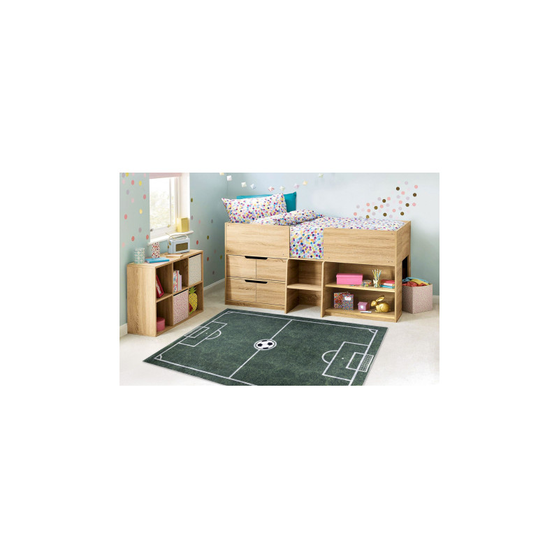 Dywan do prania BAMBINO 2138 Boisko, piłka nożna dla dzieci antypoślizgowy - zielony 80x150cm Dywan do prania BAMBINO 2138 Boisko, piłka nożna dla dzieci antypoślizgowy - zielony 80x150cm