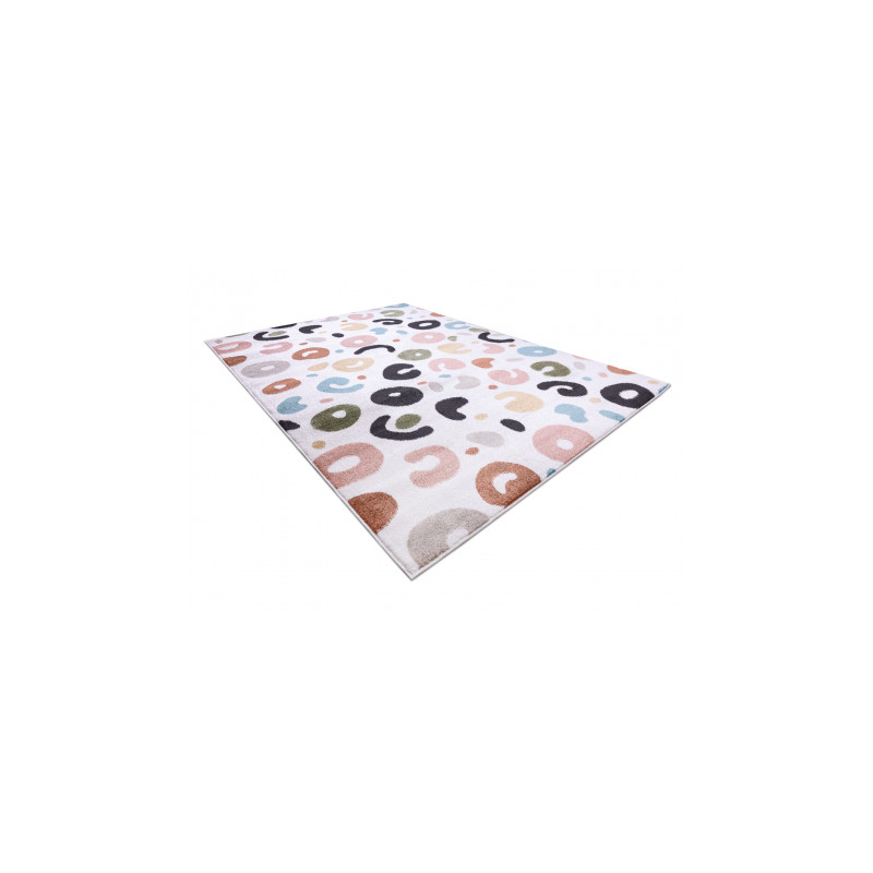 Dywan FUN Spots dla dzieci, plamki krem 160x220cm Dywan FUN Spots dla dzieci, plamki krem 160x220cm