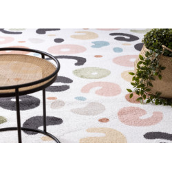Dywan FUN Spots dla dzieci, plamki krem 280x370cm Dywan FUN Spots dla dzieci, plamki krem 280x370cm