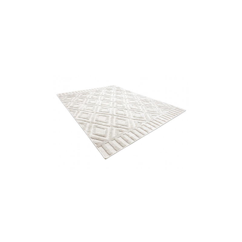 Dywan SANTO SZNURKOWY SIZAL 58377 Romby, geometryczny, zygzak beż 120x170cm Dywan SANTO SZNURKOWY SIZAL 58377 Romby, geometryczny, zygzak beż 120x170cm