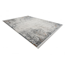 Dywan TULS nowoczesny, strukturalny, frędzle 51327 Vintage, przecierany, ornament kość słoniowa / krem 80x150cm