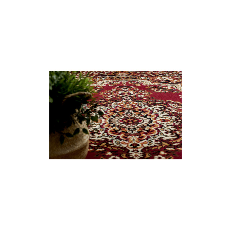 Dywan BCF Morad WIOSNA Ornament, klasyczny - bordo 160x220cm