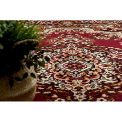 Dywan BCF Morad WIOSNA Ornament, klasyczny - bordo 240x340cm
