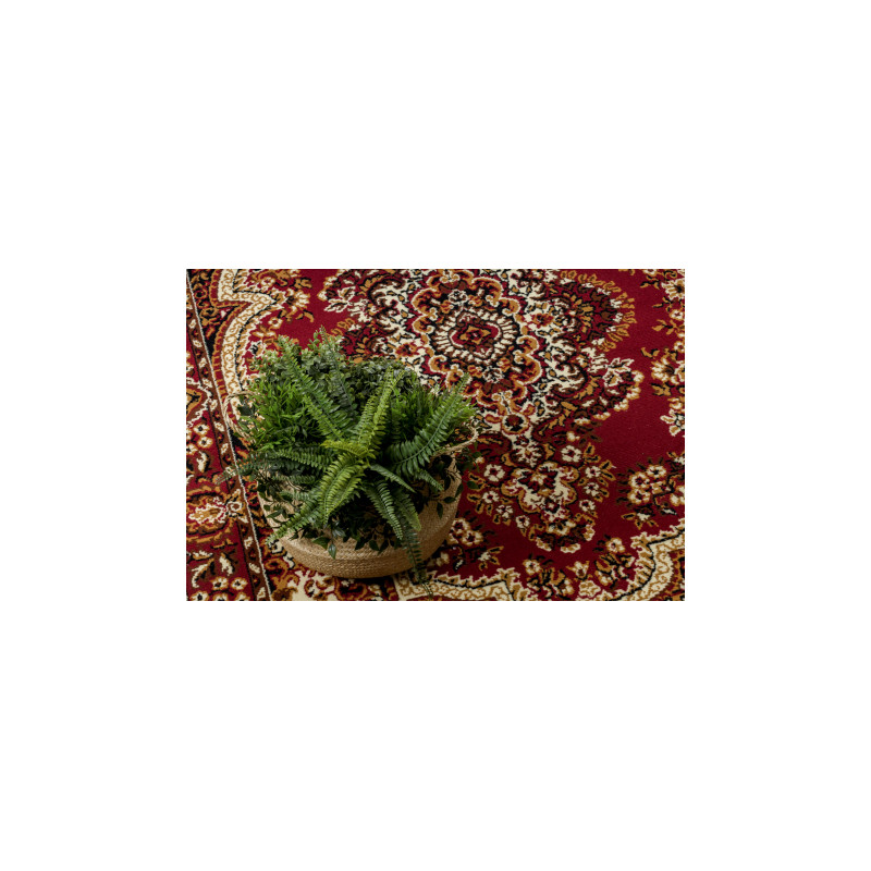 Dywan BCF Morad WIOSNA Ornament, klasyczny - bordo 120x170cm