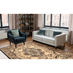 Dywan BCF Morad WIOSNA Ornament, klasyczny - beż 200x300cm Dywan BCF Morad WIOSNA Ornament, klasyczny - beż 200x300cm