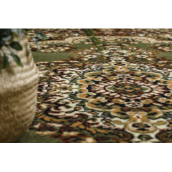 Dywan BCF Morad WIOSNA Ornament, klasyczny - oliwka zielony 160x220cm Dywan BCF Morad WIOSNA Ornament, klasyczny - oliwka zielony 160x220cm