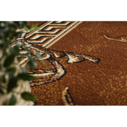 Dywan BCF Morad TRIO Liście, kwiaty klasyczny - brązowy 160x220cm Dywan BCF Morad TRIO Liście, kwiaty klasyczny - brązowy 160x220cm