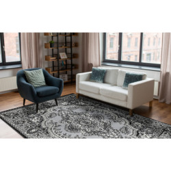 Dywan BCF Morad WIOSNA Ornament, klasyczny - szary 240x340cm