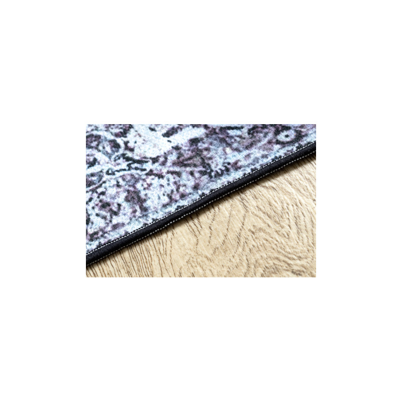 Dywan ANTIKA ancret washedstone, nowoczesny ornament, do prania - szary 160x220cm