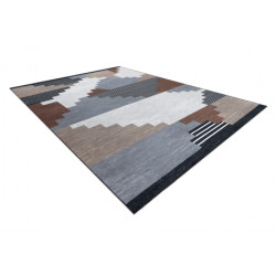Dywan ANTIKA 126 tek, nowoczesny geometryczny do prania - beż / szary 160x220cm