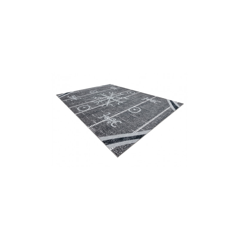 Dywan ANTIKA 118 tek, nowoczesny aztecki, do prania - szary 80x150cm Dywan ANTIKA 118 tek, nowoczesny aztecki, do prania - szary 80x150cm
