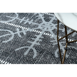 Dywan ANTIKA 118 tek, nowoczesny aztecki, do prania - szary 120x170cm Dywan ANTIKA 118 tek, nowoczesny aztecki, do prania - szary 120x170cm