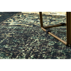 Dywan ANTIKA ancient olive, koło nowoczesny patchwork, grecki do prania - zielony koło 200cm